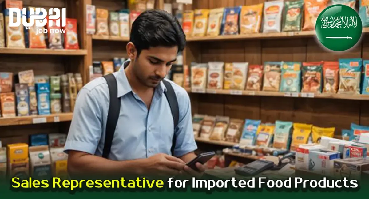 Sales Representative for Imported Food Products