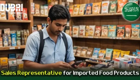 Sales Representative for Imported Food Products