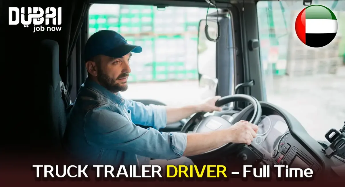 TRUCK TRAILER DRIVER – Full Time