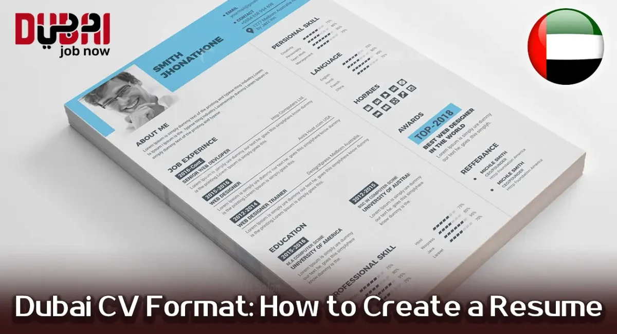 Dubai CV Format: How to Create a Resume