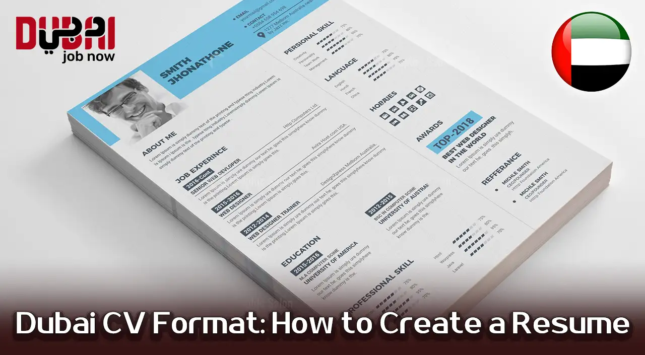 Dubai CV Format: How to Create a Professional Resume for Jobs